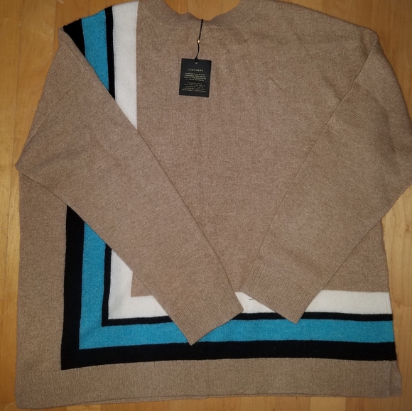 100% 2ply cashmere wool crewneck jumper sweater - Picture 9 of 10